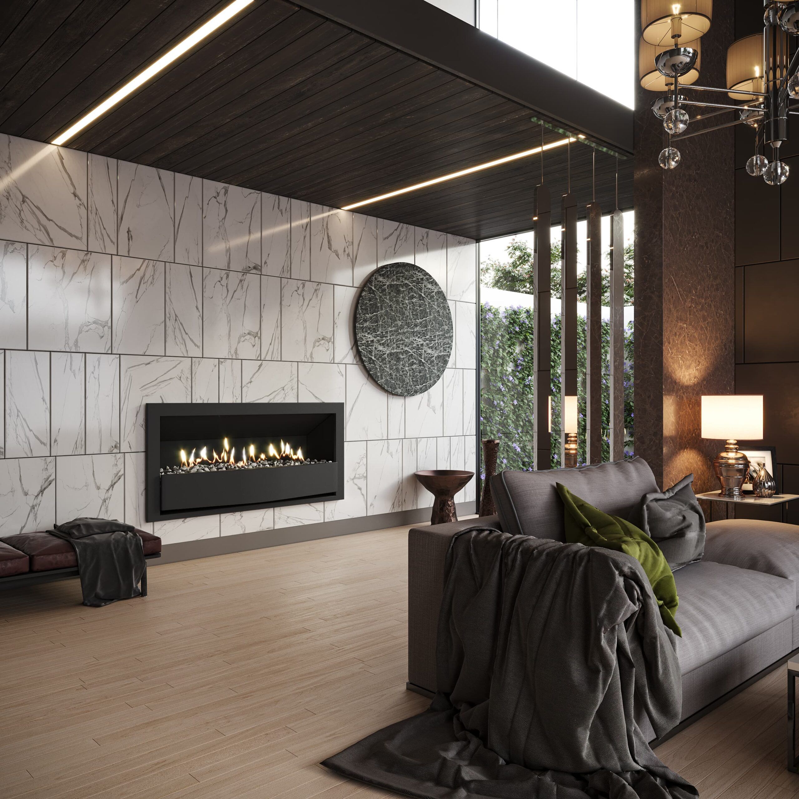 SAfire Minet Gas Fireplace